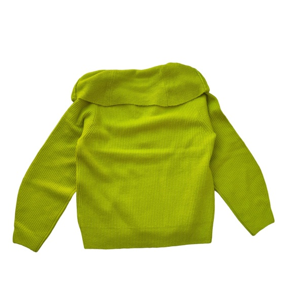 J. Crew Yellow Half Zip Stretch Sweater - Picture 4 of 8